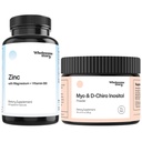 Zinc, Magnesium + Myo &amp; D Chiro Inositol ANTE Zinc Picolinate, Magnesium Glycinate, Vitamina B6 + Myo implica D-Chiro Inositol Powder ANTE Reproductive & Fertility Health ← 30 &amp; 90 Day Supply