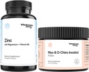 Zinc, Magnesium + Myo &amp; D Chiro Inositol ANTE Zinc Picolinate, Magnesium Glycinate, Vitamina B6 + Myo implica D-Chiro Inositol Powder ANTE Reproductive & Fertility Health ← 30 &amp; 90 Day Supply
