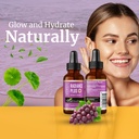 Herbal Goodness Radiance Boost Liquid Collagen 1oz – Vital Proteínas Collagen Peptides, Liposomal Glutathione, Pelo Skin Nails Vitaminas para Hombres Mujeres – Glow-Enhancing Collagen Liquid Formula