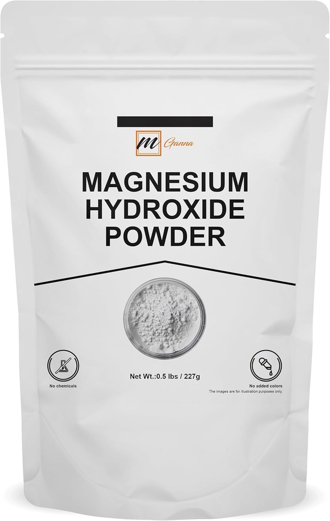 Hidroxido de magnesio Polvo 227 GMS / 0.5 lbs