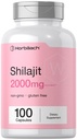 Horbaach Shilajit for Women ← 100 Capsules  2000mg ← Non GMO, Gluten Free Supplement