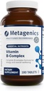 Metagenics Vitamina B-Complex - Active B6 &amp; B12 Vitaminas con folato - Apoya Metabolismo energético, respuesta al estrés, equilibrio Homocysteine " Nervous System Health - Vegetarian " Gluten-Free - 180 Tablets