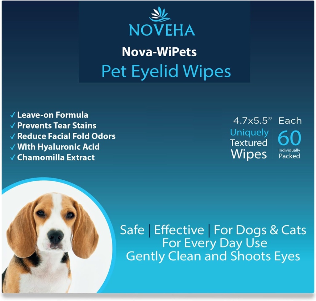 NOVEHA Pet Drops ← Solución Lanosterol Avanzada (60 Condes)