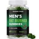 Hombres quemadores gordos Gummies for Weight Pérdida ¦ Té verde, grano de café verde, Garcinia Cambogia " Ketones Silencioso quemador de grasa para hombres pérdida de peso Gummies ← Apple Flavored, Pectin-Based ← 60 Gummies