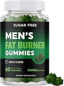 Hombres quemadores gordos Gummies for Weight Pérdida ¦ Té verde, grano de café verde, Garcinia Cambogia " Ketones Silencioso quemador de grasa para hombres pérdida de peso Gummies ← Apple Flavored, Pectin-Based ← 60 Gummies