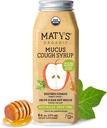 Matys Adult Mucus Cough Syrup for Adults & Children 12 Years & Up, Soothing Relief Ivy With Organic Ingredients & Zinc, 6 Fl Oz