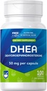 Rite Aid DHEA capsules 50mg, 100 Conde, para Equilibrio de Hormonas, Inmune &amp; Salud Cardiovascular y Anti-Envejecimiento, Promueve Mood saludable &amp; Well-Being