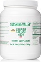 Sunshine Valley® Super Lactose Dry Powder (FREE FLOW POUR) - Sweetener natural " Baking Enhancer, Powdered Sugar for Cooking " Food Stabilizer " Filler - 35 Oz