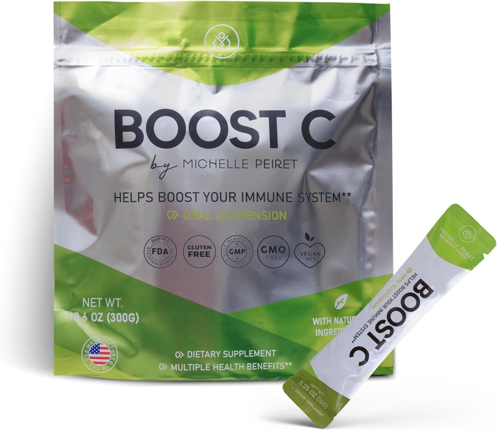 Vitamina C Powder ← Non-GMO Silencio Ideal para mejorar Smoothies, Shakes " Beverages ← Nutrient-Rich Fórmula Silencioso 30 Servimientos