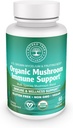 Orgánica Mushroom Immune Support Capsules, 9 Mushroom Blend for Immune Health &amp; Wellness with Reishi, Lion's Mane, Cordyceps &amp; Más - 100% Puro, No GMO, Vegan