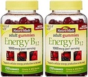 Nature Made Energy B12 Adult Gummies 1000 mcg por Serving 150 Ct (Pack of 2)