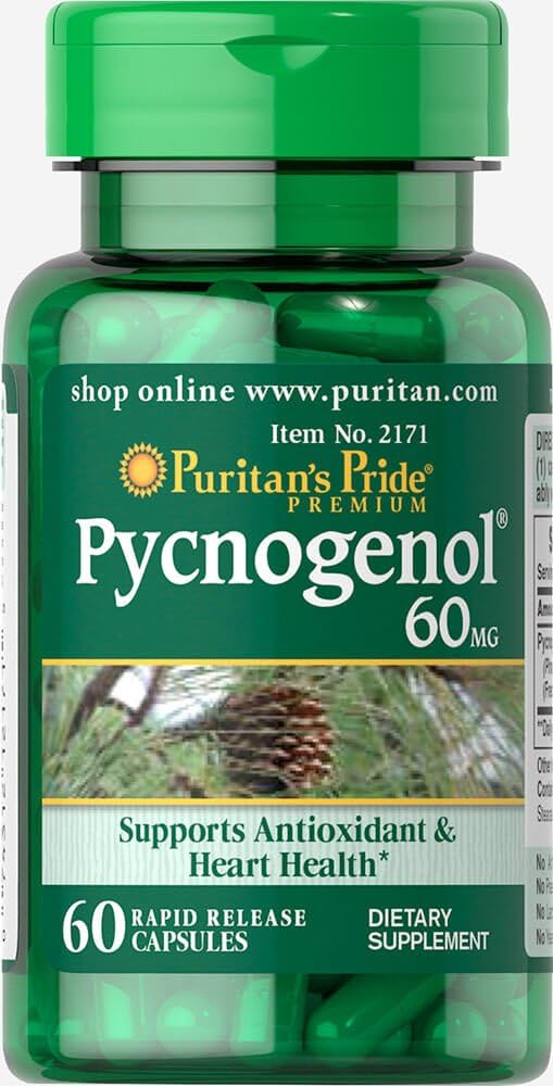 Pride Pycnogenol de Puritan 60 mg-60 cápsulas