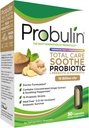 Probulina Total Care Soothe Prebiotic, Probiotic and Postbiotic + Ginger & Mint for Digestive Soothing - 15 Billion CFU - 15 Strains - 30 Vegan Capsules