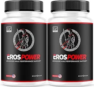 (2 Pack) Erospower Capsules, Premium Advanced Fomula, 120 cápsulas para 2 meses