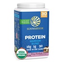 Sunwarrior Vegan Orgánica Protein Powder Plant-Based TEN BCAA Amino Acids Hemp Seed Soy Free Dairy Gluten Free Synthetic Free Non-GMO ← Berry 30 Servings ← Warrior Blend