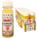 Zapatos de Elixir, Inmunity Boost Wellness Shot with Cold-Presed Turmeric, Ginger, Orange and Black Pepper, No Añadido Azúcares o Ingredientes Artificiales,12-pack
