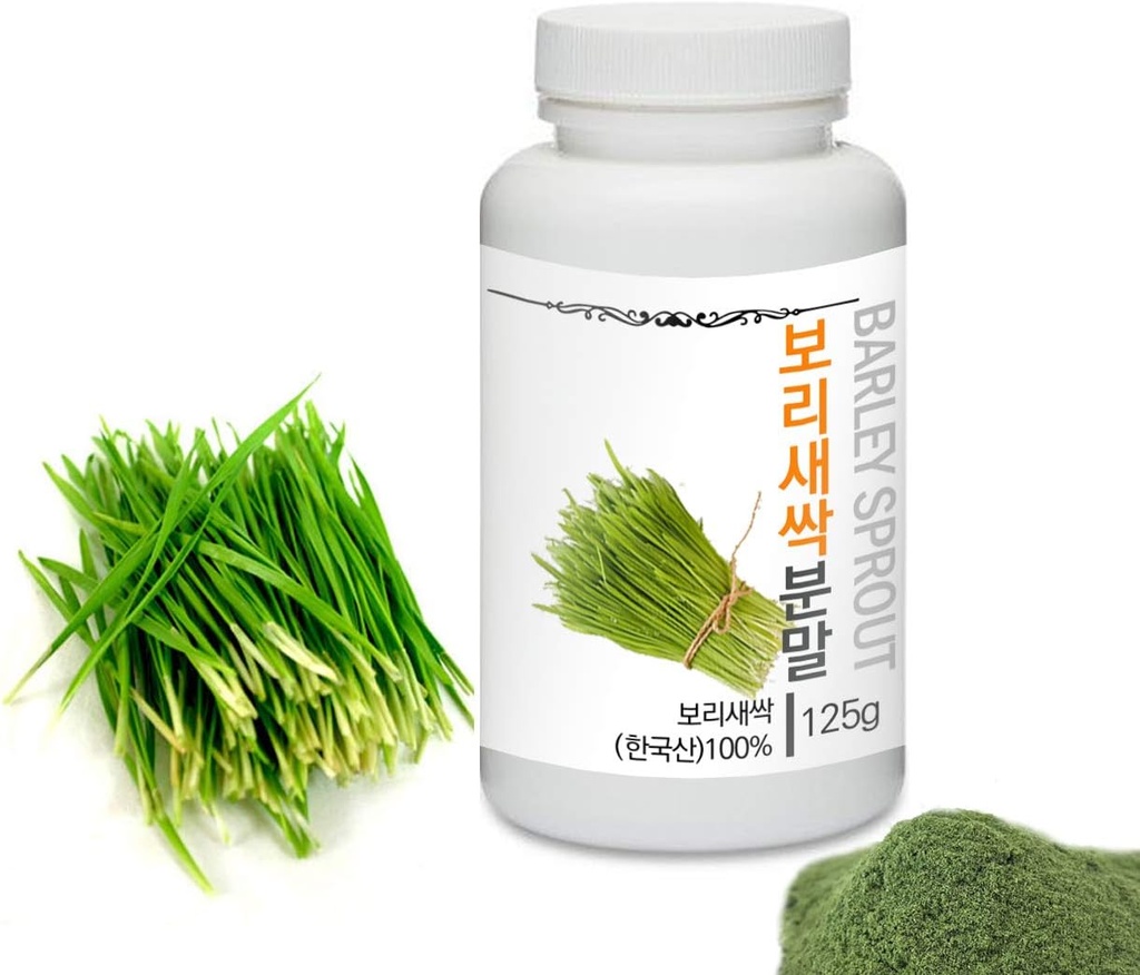[Medicinal Herbal Powder] Prince Natural Barley Sprout Powder/프ющеннияющияннова, 4,4oz / 125g (Barley Sprout/ parecen aparecer새)