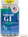 Amend GI All-Natural Stomach Health Support 60 Capsules - Nutraceutical for Stress-Induced Ulcer Symptoms - Supports Healing and Digestive Health with Asiatica Extract & CM Chitosan