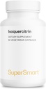 Supersmart - Alpha Glycosyl IsoQuercitrin 200mg por día - Bioactive Quercetin EMIQ - Suplemento Flavonoide ← No GMO &amp; Gluten Gratis - 60 cápsulas vegetarianas