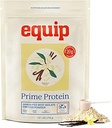 Equip Foods Prime Protein Powder | Clean, Grass Fed Beef Protein Powder | Carnivore Protein Isolate | Paleo, Keto Friendly | Gluten & Dairy Free | Helps Build & Repair Tissue | 30 Servings, Vanilla
