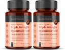 purclinica Ácido hialurónico 300mg x 360 Tabletas (2 Botellas de 180-12 Meses fuente). Ácido Hialurónico de Fuerza Triple. 300% más fuerte que cualquier otra tabla HLA.