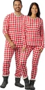 HonestBaby Familia Vacaciones Pajamas 100% algodón orgánico para hombres, mujeres, niños, niños pequeños, bebés, niñas, Unisex, mascotas