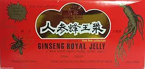 Ginseng Royal Jelly (Extra Strength)- Oral Liquid In Vials (10ml x 30vials) por Royal King