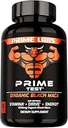 Prime Labs Organic Black Maca Root Capsules 1.200mg - Stamina, Drive, Energy, Vitality - Peruano 20:1 Extracto - para Hombres y Mujeres - 60 Cuenta