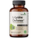 Futurebiotics L-Lysine Defense Immune Support Complex 1500 MG Per Serving with Vitamin C, Zinc, Olive Leaf & Garlic - Non-GMO, 90 Vegetarian Capsules