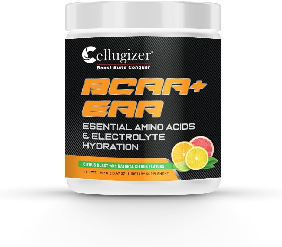 BCAA + EAA + electrolitos TENIDO Nuevo &amp; Mejorado TEN 6.5g EAAs, 5g BCAAs, Matriz de hidratación ANTE Citrus Blast Flavor ANTE 30 Servimientos
