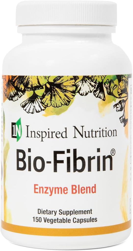 Bio-Fibrin ® Suplemento - Multi Enzyme - Fibrin Defense Proteolytic Enzymes - 150 cápsulas