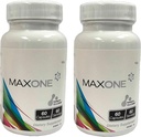 Max One, Suplemento de Riboceina focalizada, 60 cápsulas vegetales, 30 piezas (Pack of 2)