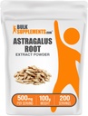 BulkSupplements.com Astragalus Extract Powder - Astragalus Root Powder, Herbal Supplement - Vegan & Gluten Free, 500mg per Serving, 100g (3.5 oz) (Pack of 1)