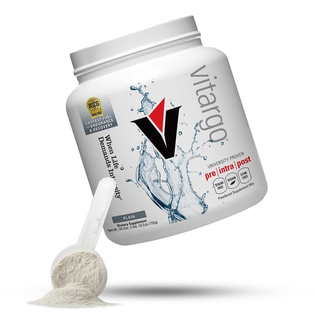 Vitargo Carbohydrate Powder | Feed Muscle Glycogen 2X Faster | 1 LB Unflavored Pre Workout & Post Workout Recovery Powder| Carb Supplement for Recovery, Endurance, Gain Muscle Mass