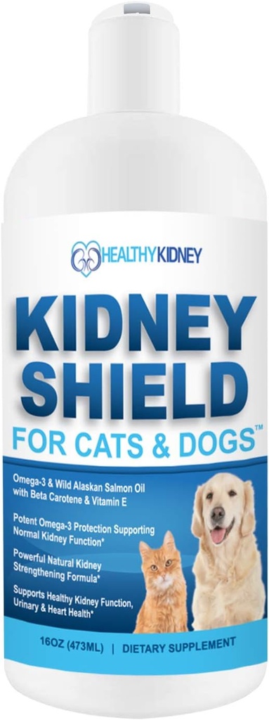 Soporte para perros y gatos, Canine Feline Renal Health Support Suplemento Para la función normal del riñón, Creatinina, Detox, limpieza de pista urinaria, mejor riñón, mejora mascotas Aliviar una salud del riñón