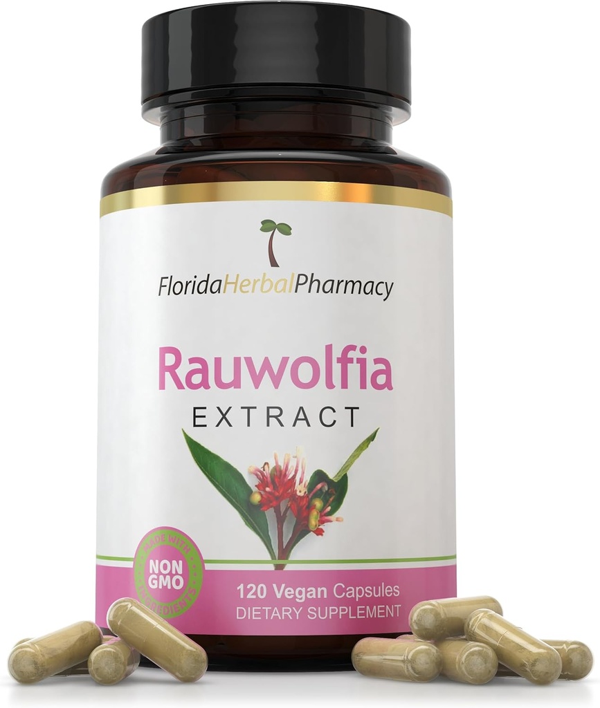 Florida Herbal Farmacia, Rauwolfia Extracto Suplemento cápsulas