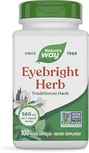 Natures Way Eyebright Herb Vegetarian Capsule, 100 ct