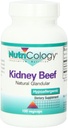 Nutricology Kidney Beef Supplement - Natural Glandular, Freeze-Dried, Bovine, Lyophilized, Beef Organ, 500mg Vegetarian Capsules - 100 Conde