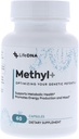 LIFEDNA Methyl + Methylfolate - Complejo multivitamínico de folato con TMG optimizado Homocysteine, Brain, Cardiovascular & Neurotransmisor