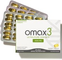 Omax3 Natural Omega 3 Píldoras de aceite de pescado 1500 MG EPA DHA - Omega3 Suplementos de ácidos grasos musculoso &amp; sin gluten, pesca salvaje, no GMO, 30 días de suministro de la ampolla empaquetado (1 caja)