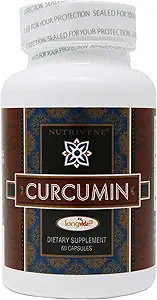 Curcumin, LongvidaTM de Nutrivene (500 mg, 60 cápsulas)