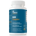 Dr. Tobias DIM Complex, Hormone Balance for Women &amp; Men, DIM Supplement with BioPerine, Broccoli Extract " Calcium D-Glucarate Estrogen Detox Balance Complex, Non-GMO, Vegan, 60 cápsulas