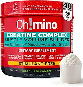 Complejo de crema para el crecimiento muscular. Micronized Monohidrato de Creatina y Hidrocloruro de Creatina con Adaptógenos. Perfect Creatine for Women and Men. Refreshing Zero Carb Lemon-Lime, 40 Servings