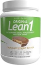 Lean1 Meal Replacement Protein Powder, Chocolate Peanut Butter Flavor, 15-Serving Tub.