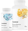 THORNE - Curcumin Phytosome Sustained Release (120 Capsules) & Memoractiv (60 Capsules) Bundle - Apoya la salud conjunta, la salud muscular y el envejecimiento saludable - Dairy Free, Soy Free, Gluten Free