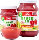 Wildcrafted Irish Sea Moss Gel Silencioso Hecho en EE.UU.   Rich in Vitamins & Minerals Silencio Sea Moss Gel Raw ← Suplemento Nutricional  Raspberry (16 oz)