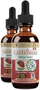 Rejuvica Health CardioVance - Heart Support Supplement - Liquid Delivery for Better Absorption - Hawthorne, Hibiscus, Arjuna, Olive Leaf &amp; More!
