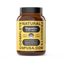Productos naturales completos cápsulas de enzima digestiva, 550mg, 100ct  duración Fórmula de base vegetal, cápsula orgánica Shell, soporta equilibrio digestivo " Absorción de nutrientes