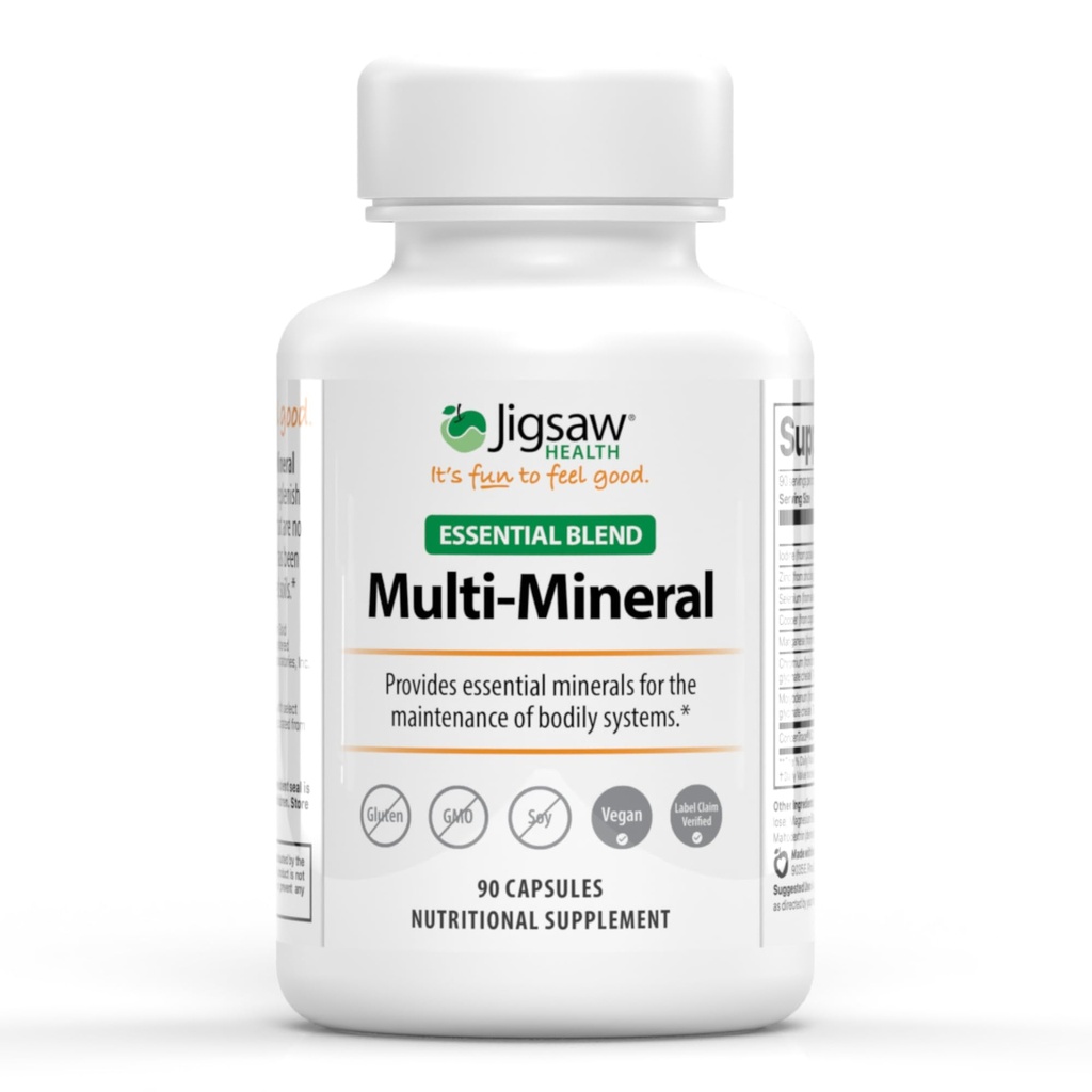 Jigsaw Health Multi-Mineral Essential Blend tención 90 Capsules tención 90 Servings