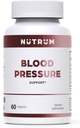 Apoyo a la presión sanguínea, Suplemento dietético vegano para el corazón normal y la salud circulatoria, Fórmula de bienestar natural herbal con hoja de oliva, semilla de uva y extracto de ajo, 60 tabletas